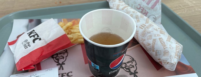 KFC is one of Kevin : понравившиеся места.