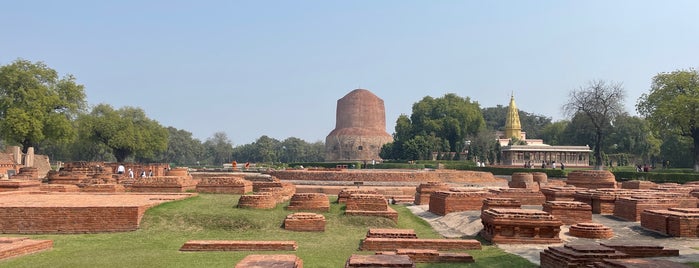 Archeological Site of Sarnath is one of India, Sri Lanka, Pakistan, Bangladesh & Maldives.