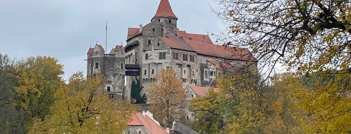 Hrad Pernštejn | Pernštejn Castle is one of Paja´s footprints.
