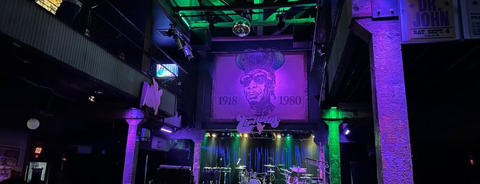 Tipitina's is one of NOLA To Check Out.