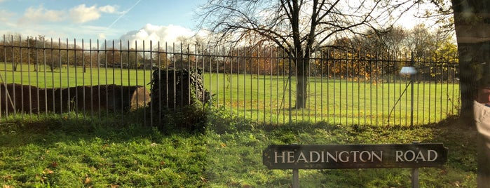 Headington Hill Park is one of Orte, die Carl gefallen.