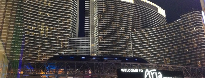 ARIA Resort & Casino is one of Tempat yang Disukai Nathan.