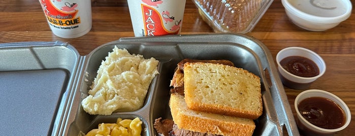 Jack Cawthon's Bar-B-Que is one of The 15 Best Places for Barbecue in Nashville.