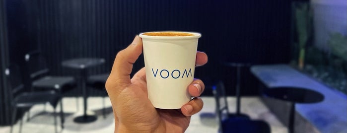 Voom is one of Coffee’s in Riyadh.