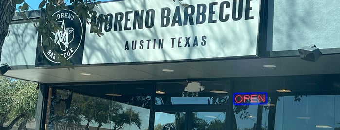 Moreno Barbecue is one of Austin.