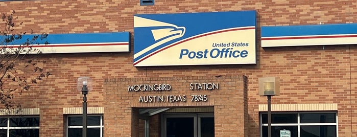 US Post Office is one of Frequent stops.