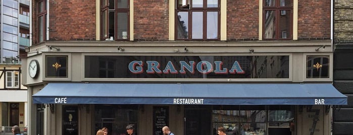 Granola is one of Copenhagen's Must Visits.