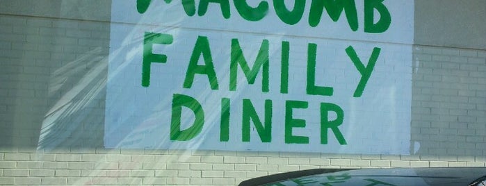 Macomb Family Diner is one of Places ive been in macomb.