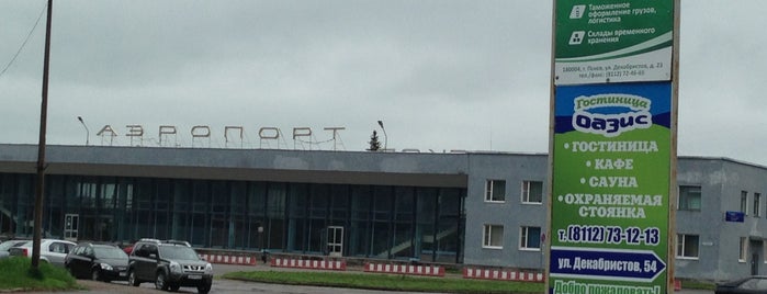 Pskov Airport (PKV) is one of Airports (around the world).