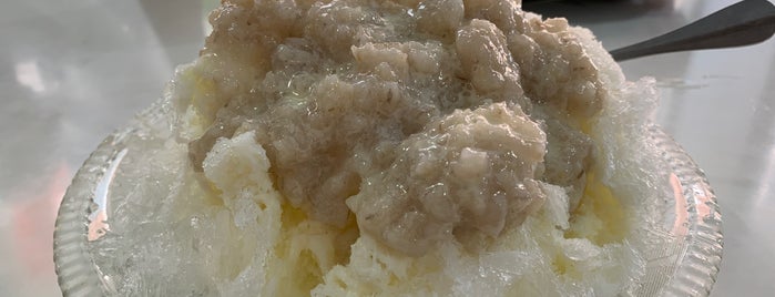 幸發亭蜜豆冰 is one of Taichung food.