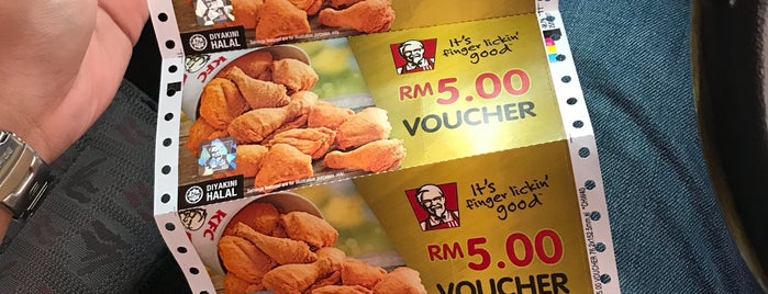 KFC is one of Makan @  Melaka/N9/Johor #8.