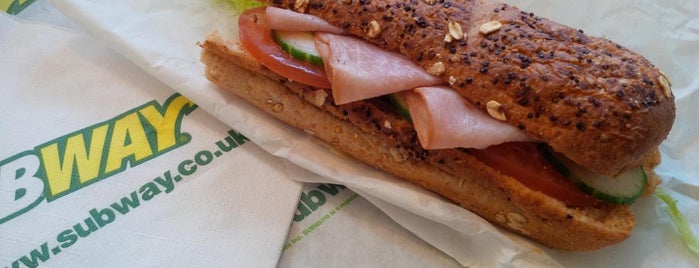 Subway is one of Places to go.