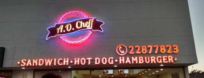 A.O. Cheff is one of Restaurantes favoritos.
