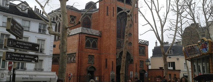 Église Saint-Jean de Montmartre is one of Ana Beatriz : понравившиеся места.
