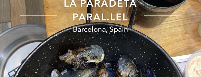 La Paradeta is one of Barcelona food.