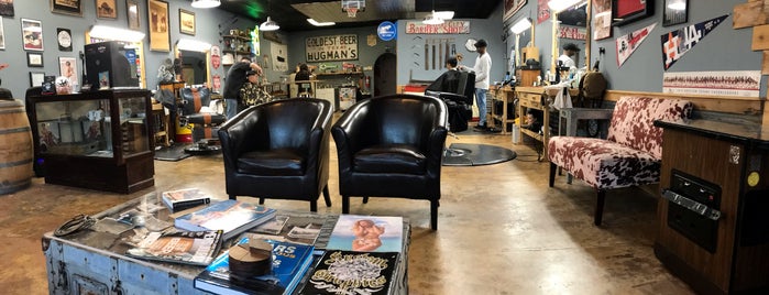 Bayou City Barber Shop is one of สถานที่ที่ Thomas ถูกใจ.