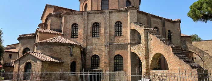 Basilica di San Vitale is one of Ravenna IT.