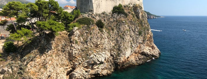 Tvrđava Lovrijenac (Fort Lovrijenac) is one of Dubrovnik.