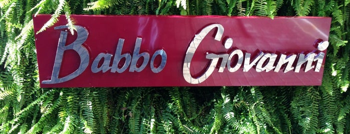 Babbo Giovanni is one of สถานที่ที่ Rodrigo ถูกใจ.