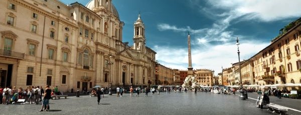 Piazza Navona is one of Rome top places.