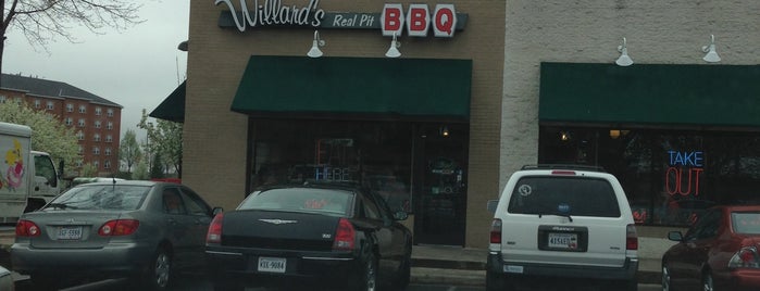 Willard's Real Pit BBQ is one of Good Eats.