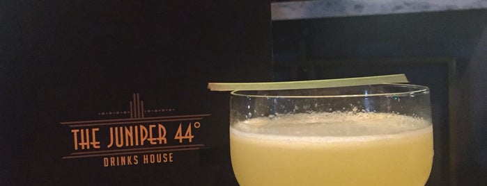 The Juniper 44° is one of Drinks Ahoy.