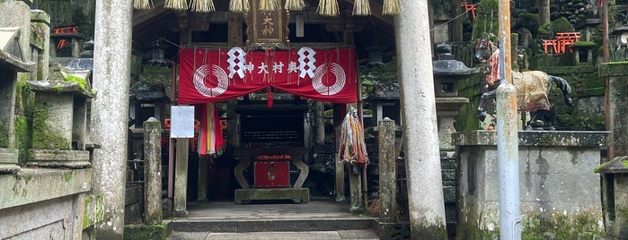 奥村大神 is one of Kyoto_Sanpo.