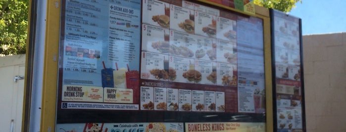 SONIC Drive In is one of The 9 Best Places for Cranberry Juice in El Paso.