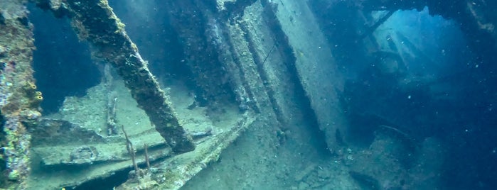 SS Antilla Shipwreck is one of ARUBA.