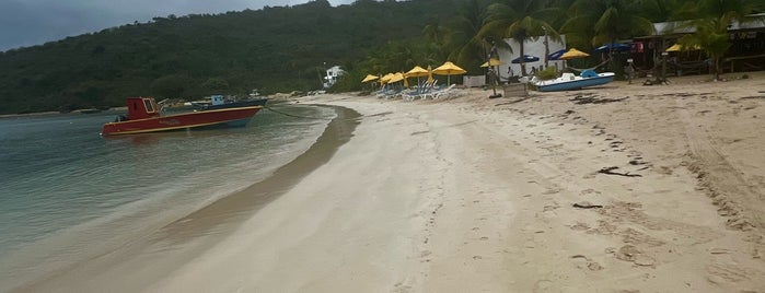 Elvis' Beach Bar is one of Anguila..