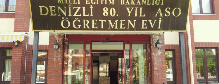 Denizli 80. Yıl Öğretmenevi is one of สถานที่ที่ Asojuk ถูกใจ.
