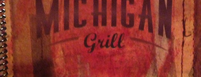 Michigan Bar & Grill is one of Tempat yang Disukai Yvonne.