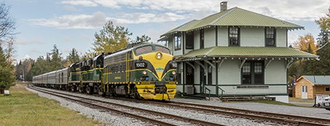 Adirondack Scenic Railroad is one of Fall Colors.