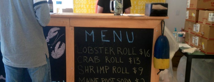 Luke's Lobster @ Supply Good is one of Gespeicherte Orte von Perlititita.