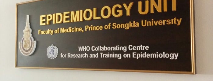 Epidemiology Unit is one of medical school.