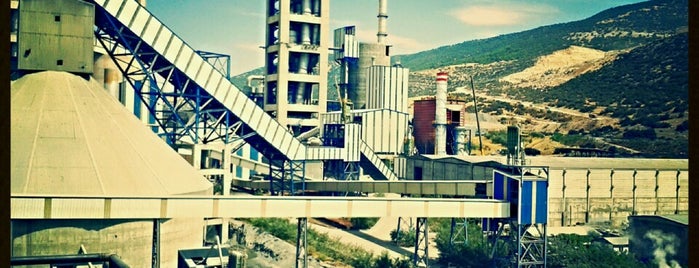 KÇS Çimento Fabrikası is one of Locais curtidos por Dr.Gökhan.