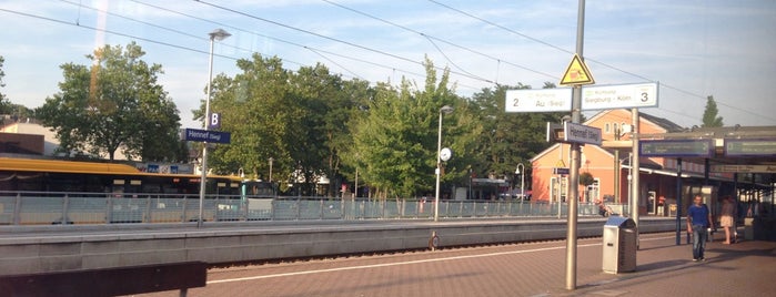 Bahnhof Hennef (Sieg) is one of Bf's Köln/Bonn / Bergisches Land / Aachener Land.