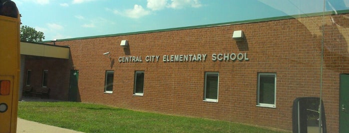 Central  City Elementary is one of check ins.