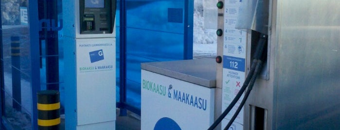Gasum Maakaasuasema | Natural Gas Filling Station is one of Allun lista.