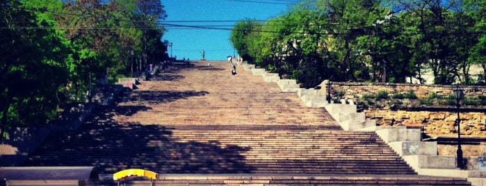 Potemkin Stairs is one of Odessa.