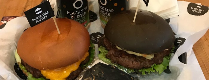 Black Star Burger is one of Давно хотел сходить.