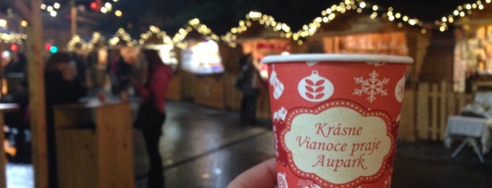 Vianočné trhy pri Auparku is one of Venues for re-open/close.