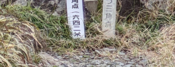 生駒山頂 (642m 一等三角点) is one of 野外活動で行ったトコ.