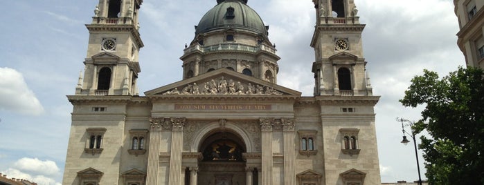 Szent István tér is one of Budapest City Badge -Gulyás City.