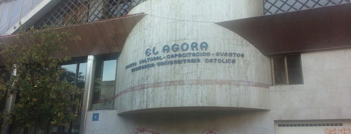 Centro Cultural El Agora is one of Tempat yang Disukai Maria Jose.