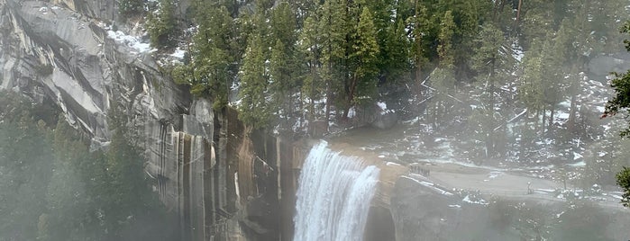 Vernal Falls is one of Yosemite.