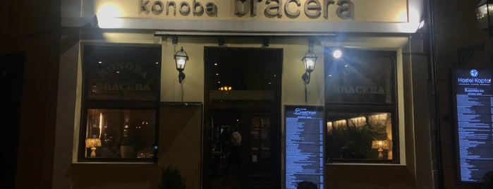 Konoba Bracera is one of Grad Zagreb i Zagrebačka • Restorani/Kafići.