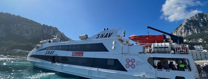 SNAV ferry to Napoli is one of Europa.