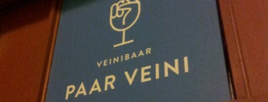 Paar Veini is one of The Barman's bars in Tallinn.