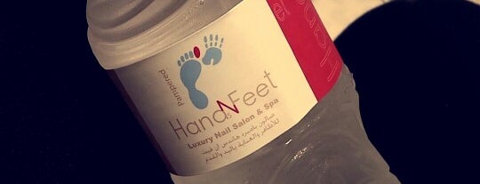 Pampered Hands N Feet nail spa is one of Locais curtidos por Noura.